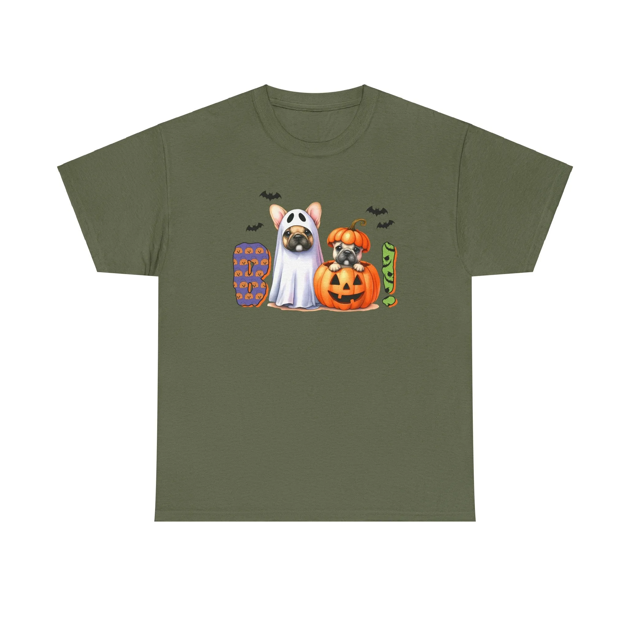 Boo! Dog-Themed Halloween Tee
